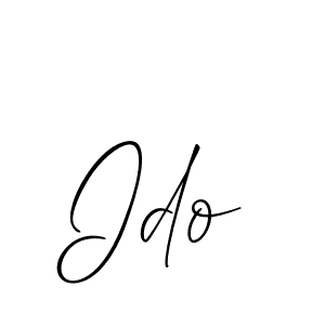 Create a beautiful signature design for name Ido. With this signature (Allison_Script) fonts, you can make a handwritten signature for free. Ido signature style 2 images and pictures png