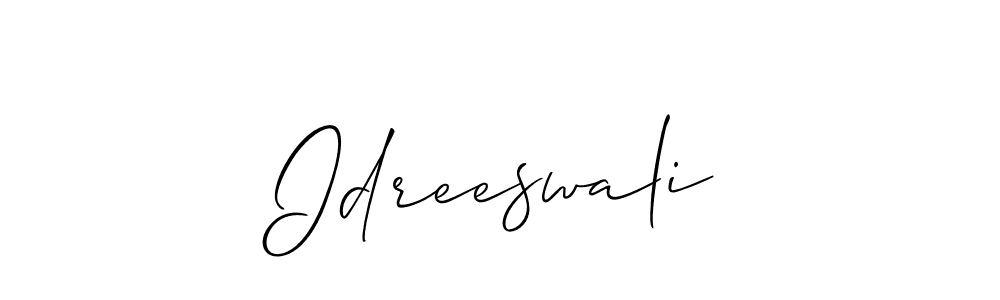 Once you've used our free online signature maker to create your best signature Allison_Script style, it's time to enjoy all of the benefits that Idreeswali name signing documents. Idreeswali signature style 2 images and pictures png