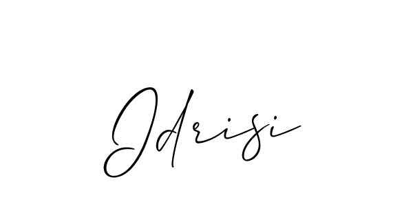 It looks lik you need a new signature style for name Idrisi. Design unique handwritten (Allison_Script) signature with our free signature maker in just a few clicks. Idrisi signature style 2 images and pictures png