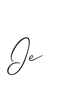 Make a beautiful signature design for name Ie. Use this online signature maker to create a handwritten signature for free. Ie signature style 2 images and pictures png