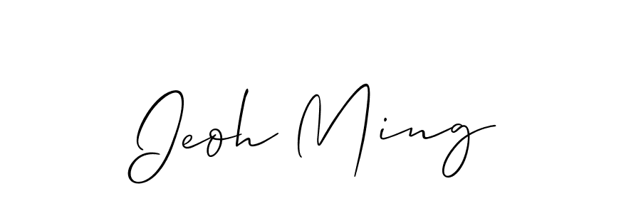 Best and Professional Signature Style for Ieoh Ming. Allison_Script Best Signature Style Collection. Ieoh Ming signature style 2 images and pictures png