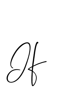 How to Draw If signature style? Allison_Script is a latest design signature styles for name If. If signature style 2 images and pictures png