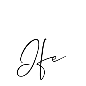 The best way (Allison_Script) to make a short signature is to pick only two or three words in your name. The name Ife include a total of six letters. For converting this name. Ife signature style 2 images and pictures png