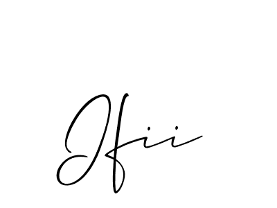 Similarly Allison_Script is the best handwritten signature design. Signature creator online .You can use it as an online autograph creator for name Ifii. Ifii signature style 2 images and pictures png