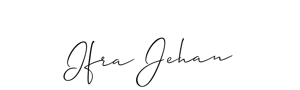 Once you've used our free online signature maker to create your best signature Allison_Script style, it's time to enjoy all of the benefits that Ifra Jehan name signing documents. Ifra Jehan signature style 2 images and pictures png