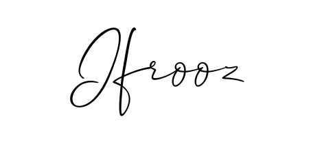 Give your name Ifrooz an exquisite flair with the Allison_Script script font. Ideal for contracts, resumes, and formal letterheads. Ifrooz signature style 2 images and pictures png