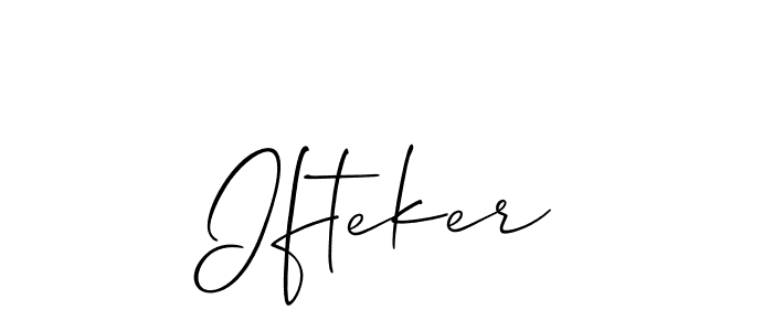 Once you've used our free online signature maker to create your best signature Allison_Script style, it's time to enjoy all of the benefits that Ifteker name signing documents. Ifteker signature style 2 images and pictures png