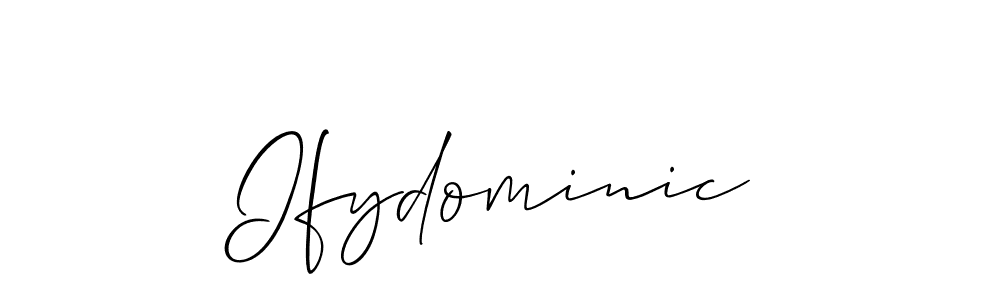 Make a beautiful signature design for name Ifydominic. Use this online signature maker to create a handwritten signature for free. Ifydominic signature style 2 images and pictures png