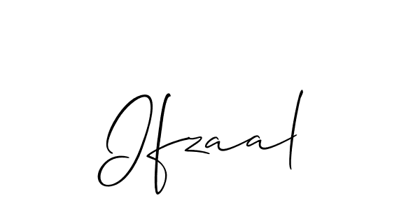 Best and Professional Signature Style for Ifzaal. Allison_Script Best Signature Style Collection. Ifzaal signature style 2 images and pictures png