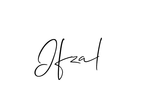 Also You can easily find your signature by using the search form. We will create Ifzal name handwritten signature images for you free of cost using Allison_Script sign style. Ifzal signature style 2 images and pictures png
