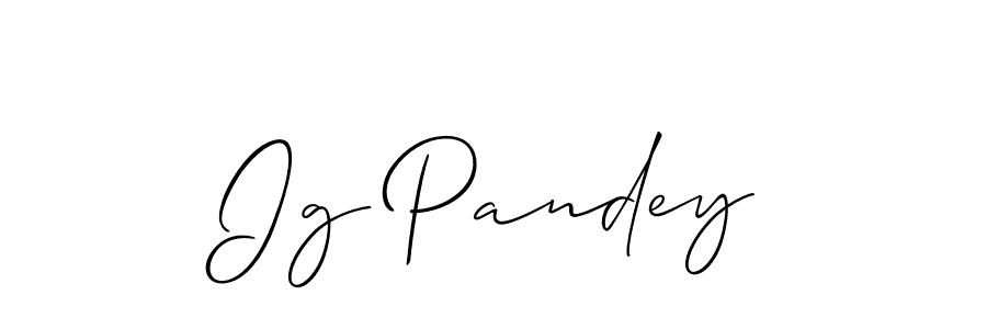 Make a beautiful signature design for name Ig Pandey. Use this online signature maker to create a handwritten signature for free. Ig Pandey signature style 2 images and pictures png