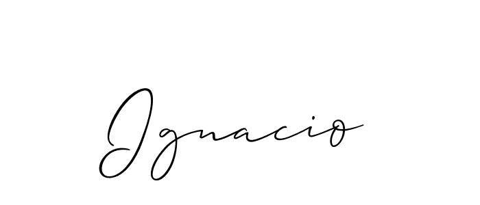 Also we have Ignacio name is the best signature style. Create professional handwritten signature collection using Allison_Script autograph style. Ignacio signature style 2 images and pictures png