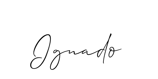 Here are the top 10 professional signature styles for the name Ignado. These are the best autograph styles you can use for your name. Ignado signature style 2 images and pictures png