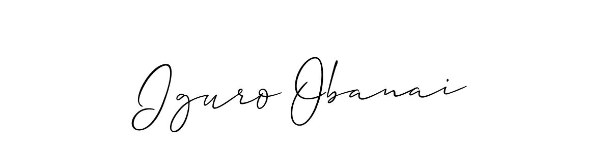 Make a short Iguro Obanai signature style. Manage your documents anywhere anytime using Allison_Script. Create and add eSignatures, submit forms, share and send files easily. Iguro Obanai signature style 2 images and pictures png