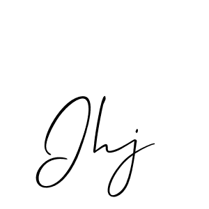 Make a short Ihj signature style. Manage your documents anywhere anytime using Allison_Script. Create and add eSignatures, submit forms, share and send files easily. Ihj signature style 2 images and pictures png