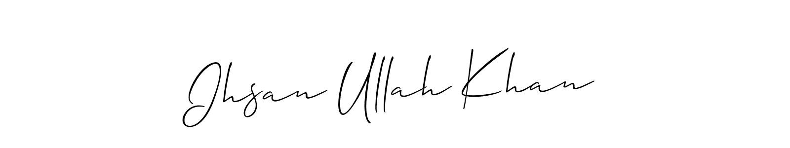 Once you've used our free online signature maker to create your best signature Allison_Script style, it's time to enjoy all of the benefits that Ihsan Ullah Khan name signing documents. Ihsan Ullah Khan signature style 2 images and pictures png