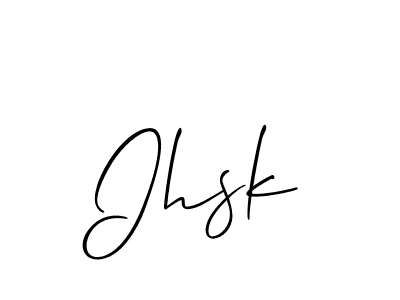 How to Draw Ihsk signature style? Allison_Script is a latest design signature styles for name Ihsk. Ihsk signature style 2 images and pictures png