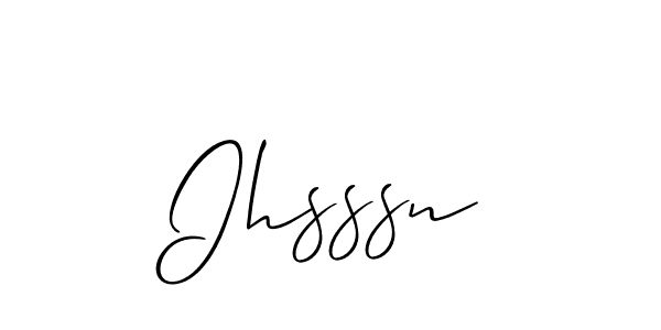 Ihsssn stylish signature style. Best Handwritten Sign (Allison_Script) for my name. Handwritten Signature Collection Ideas for my name Ihsssn. Ihsssn signature style 2 images and pictures png