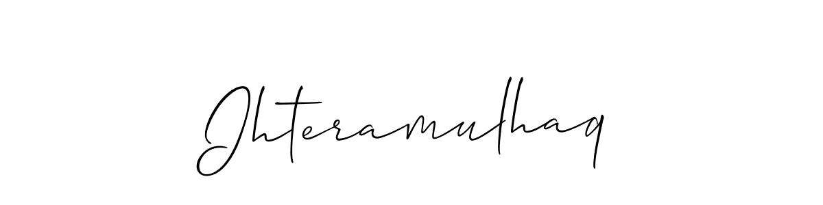 Check out images of Autograph of Ihteramulhaq name. Actor Ihteramulhaq Signature Style. Allison_Script is a professional sign style online. Ihteramulhaq signature style 2 images and pictures png
