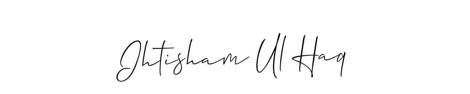 Make a beautiful signature design for name Ihtisham Ul Haq. Use this online signature maker to create a handwritten signature for free. Ihtisham Ul Haq signature style 2 images and pictures png