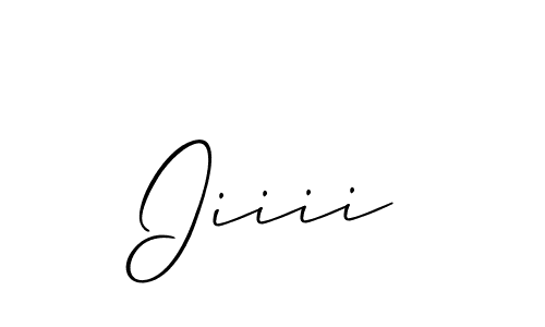 Iiiii stylish signature style. Best Handwritten Sign (Allison_Script) for my name. Handwritten Signature Collection Ideas for my name Iiiii. Iiiii signature style 2 images and pictures png