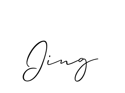 Best and Professional Signature Style for Iing. Allison_Script Best Signature Style Collection. Iing signature style 2 images and pictures png
