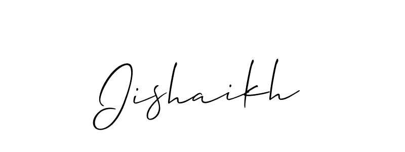 Make a short Iishaikh signature style. Manage your documents anywhere anytime using Allison_Script. Create and add eSignatures, submit forms, share and send files easily. Iishaikh signature style 2 images and pictures png