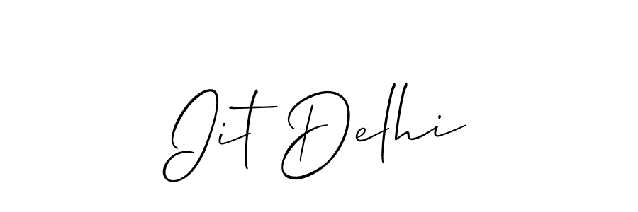 Also You can easily find your signature by using the search form. We will create Iit Delhi name handwritten signature images for you free of cost using Allison_Script sign style. Iit Delhi signature style 2 images and pictures png