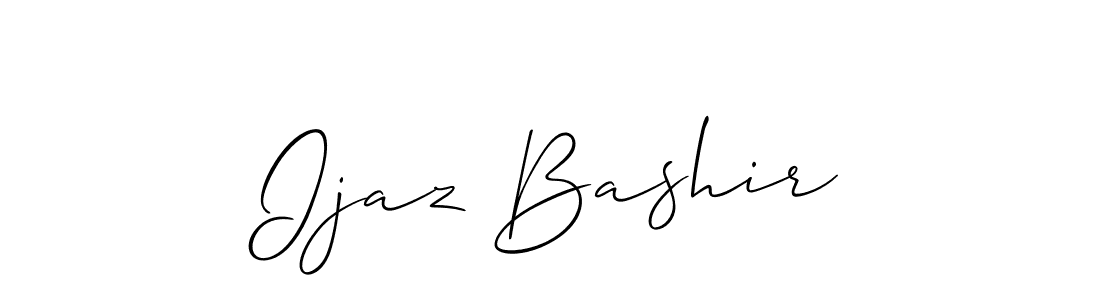 if you are searching for the best signature style for your name Ijaz Bashir. so please give up your signature search. here we have designed multiple signature styles  using Allison_Script. Ijaz Bashir signature style 2 images and pictures png