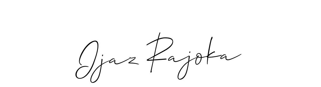 You can use this online signature creator to create a handwritten signature for the name Ijaz Rajoka. This is the best online autograph maker. Ijaz Rajoka signature style 2 images and pictures png