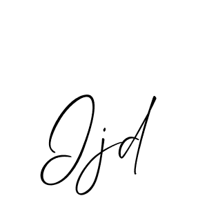 Best and Professional Signature Style for Ijd. Allison_Script Best Signature Style Collection. Ijd signature style 2 images and pictures png
