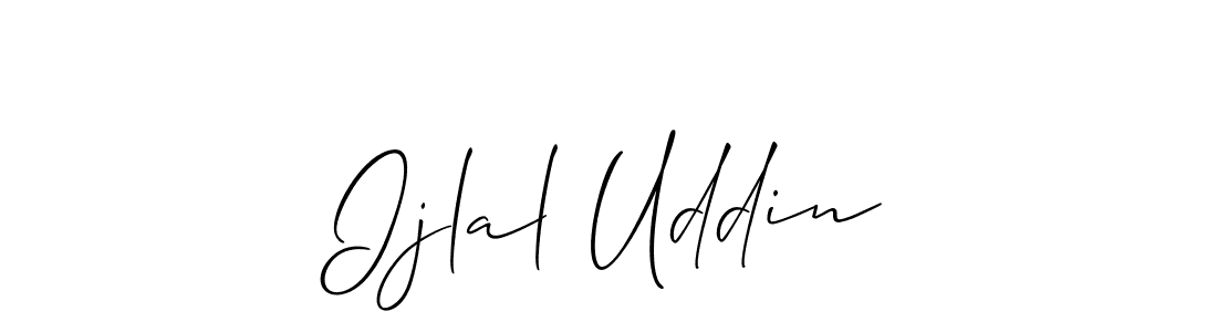 Best and Professional Signature Style for Ijlal Uddin. Allison_Script Best Signature Style Collection. Ijlal Uddin signature style 2 images and pictures png