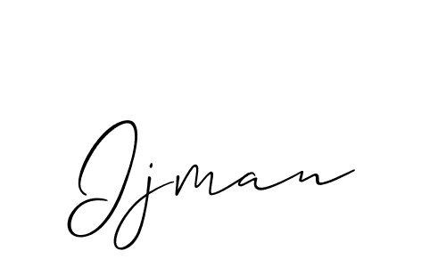 Also You can easily find your signature by using the search form. We will create Ijman name handwritten signature images for you free of cost using Allison_Script sign style. Ijman signature style 2 images and pictures png