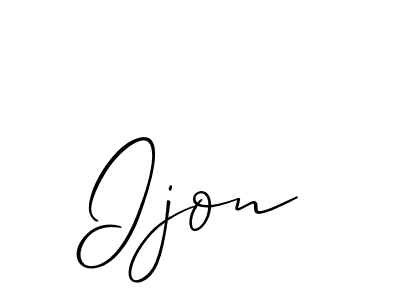 Check out images of Autograph of Ijon name. Actor Ijon Signature Style. Allison_Script is a professional sign style online. Ijon signature style 2 images and pictures png