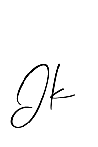 It looks lik you need a new signature style for name Ik. Design unique handwritten (Allison_Script) signature with our free signature maker in just a few clicks. Ik signature style 2 images and pictures png