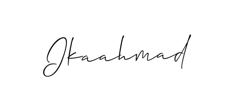 You can use this online signature creator to create a handwritten signature for the name Ikaahmad. This is the best online autograph maker. Ikaahmad signature style 2 images and pictures png