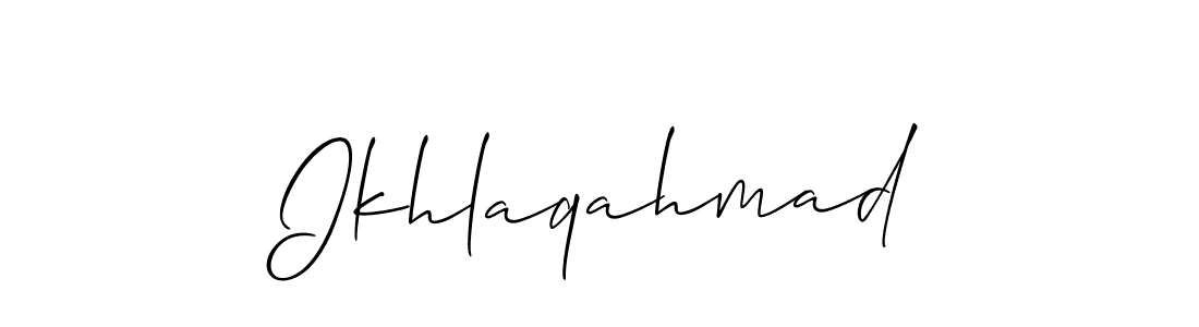 See photos of Ikhlaqahmad official signature by Spectra . Check more albums & portfolios. Read reviews & check more about Allison_Script font. Ikhlaqahmad signature style 2 images and pictures png