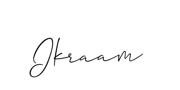 Make a short Ikraam signature style. Manage your documents anywhere anytime using Allison_Script. Create and add eSignatures, submit forms, share and send files easily. Ikraam signature style 2 images and pictures png