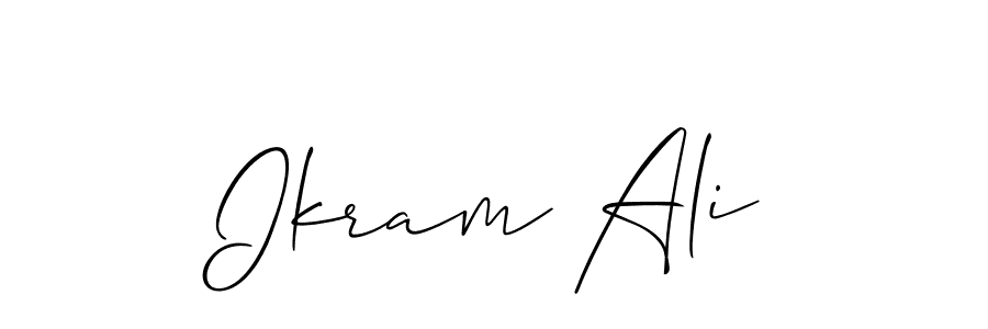 Here are the top 10 professional signature styles for the name Ikram Ali. These are the best autograph styles you can use for your name. Ikram Ali signature style 2 images and pictures png