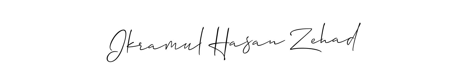 You can use this online signature creator to create a handwritten signature for the name Ikramul Hasan Zehad. This is the best online autograph maker. Ikramul Hasan Zehad signature style 2 images and pictures png