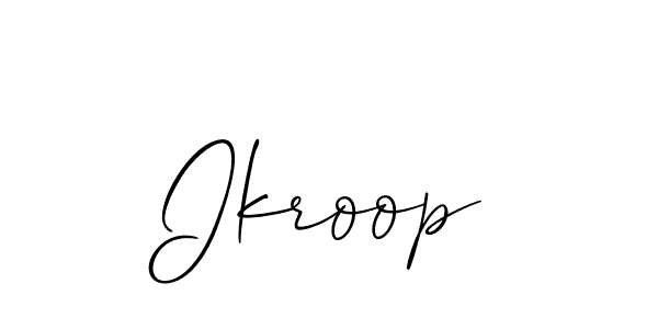 Make a short Ikroop signature style. Manage your documents anywhere anytime using Allison_Script. Create and add eSignatures, submit forms, share and send files easily. Ikroop signature style 2 images and pictures png