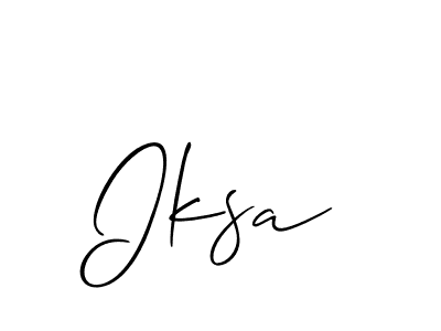 Here are the top 10 professional signature styles for the name Iksa. These are the best autograph styles you can use for your name. Iksa signature style 2 images and pictures png