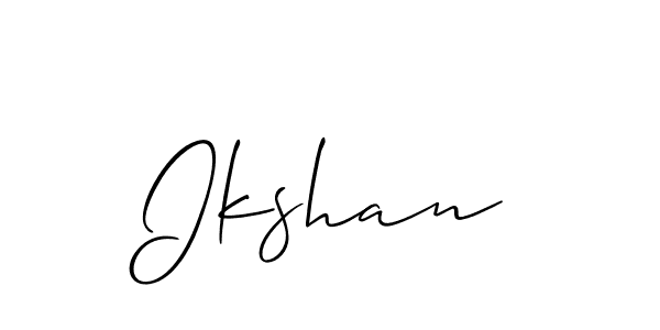Make a beautiful signature design for name Ikshan. Use this online signature maker to create a handwritten signature for free. Ikshan signature style 2 images and pictures png