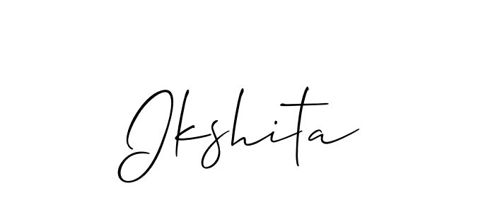 See photos of Ikshita official signature by Spectra . Check more albums & portfolios. Read reviews & check more about Allison_Script font. Ikshita signature style 2 images and pictures png