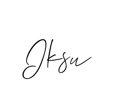 Here are the top 10 professional signature styles for the name Iksu. These are the best autograph styles you can use for your name. Iksu signature style 2 images and pictures png