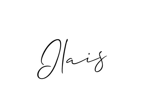 if you are searching for the best signature style for your name Ilais. so please give up your signature search. here we have designed multiple signature styles  using Allison_Script. Ilais signature style 2 images and pictures png