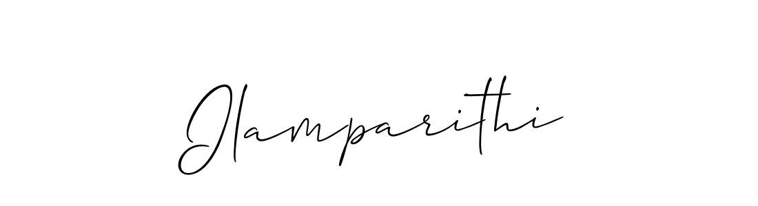 How to make Ilamparithi name signature. Use Allison_Script style for creating short signs online. This is the latest handwritten sign. Ilamparithi signature style 2 images and pictures png