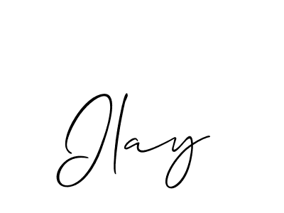 You should practise on your own different ways (Allison_Script) to write your name (Ilay) in signature. don't let someone else do it for you. Ilay signature style 2 images and pictures png