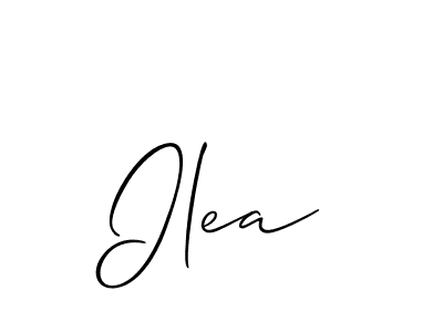 if you are searching for the best signature style for your name Ilea. so please give up your signature search. here we have designed multiple signature styles  using Allison_Script. Ilea signature style 2 images and pictures png