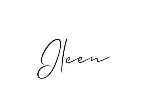 You can use this online signature creator to create a handwritten signature for the name Ileen. This is the best online autograph maker. Ileen signature style 2 images and pictures png